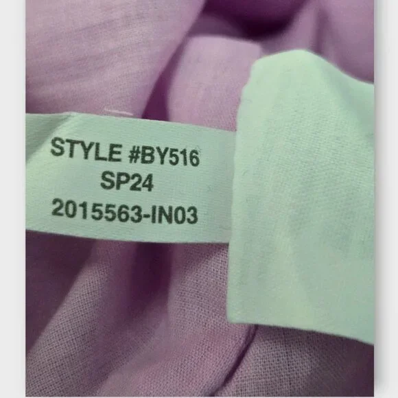 J. CREW FACTORY Gauze Flutter-sleeve Mini Dress Pink NWT - Picture 9 of 9